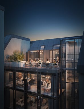 Castbergkvartalet_Eksteriør_Takterrasse_Vinkel-03_v2_3destate.no