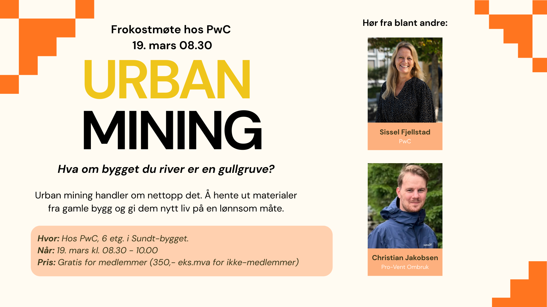 Urban Mining frokostmøte hos PwC (1)